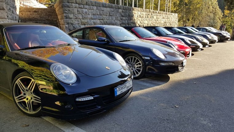 Porsche Club Ride to Shouf